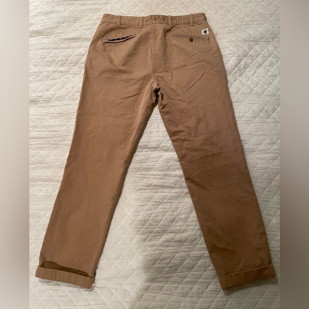 Brooks Brothers Men's Khaki Chinos 34 x 32